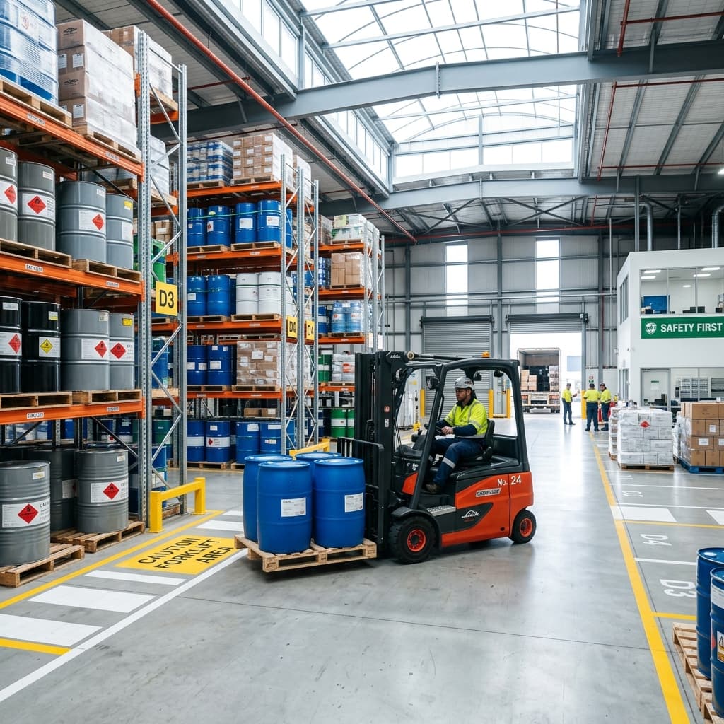 Aurelis Chemicals warehousing and distribution facility